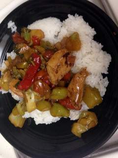 A picture of Bomb Veggies And Rice.