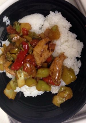 A picture of Bomb Veggies And Rice.