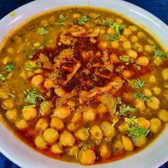 A picture of Dhaba Style Martabaan Chole (Spiced Indian Chickpeas Curry).