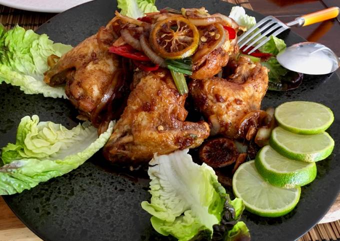 Sayap Ayam Goreng Mentega (reCook- Pawonku)