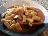 caramel banana toast