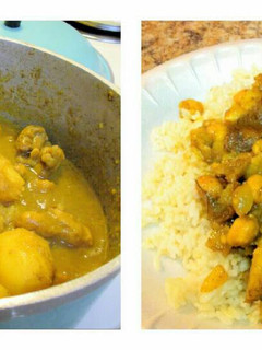 A picture of Jenn's Curry Chicken.