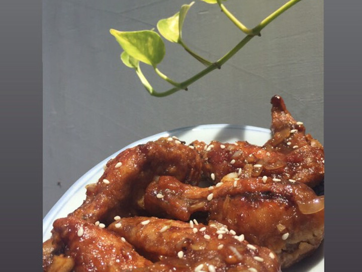 Resep: Chicken Wings Bulgogi Praktis