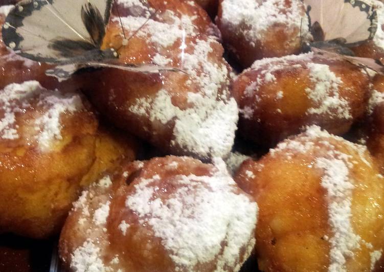 Recipe of Award-winning AMIEs ORANGE Ricotta Fritters