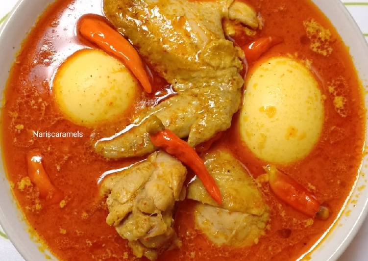  Resep  Gulai  Ayam dan Telur bumbu instant Indofood  oleh 