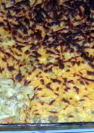A picture of Hamburger Casserole.