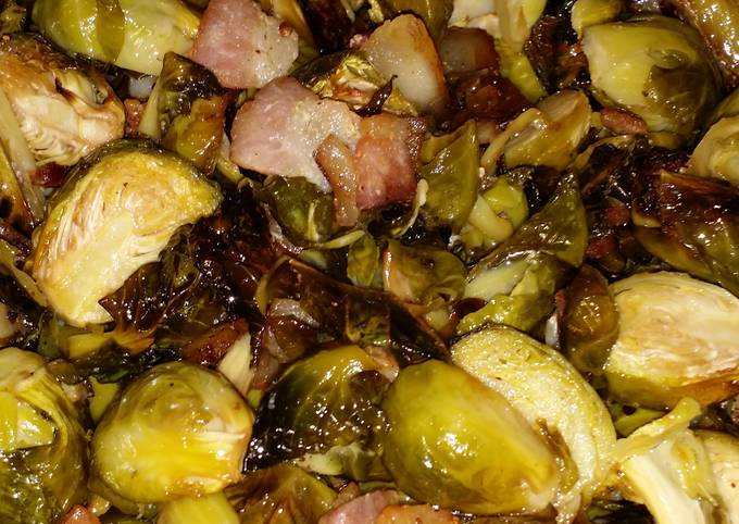 Recipe of Ultimate Kid-Friendly Bacon Brussel Sprouts