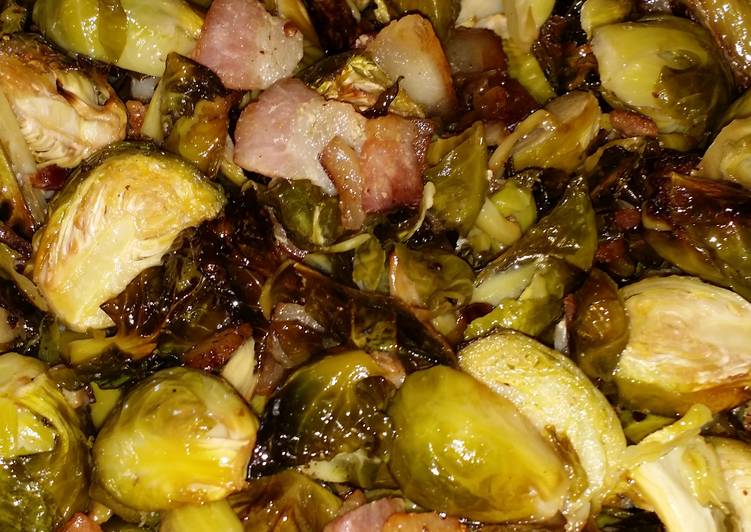 Simple Way to Make Super Quick Homemade Kid-Friendly Bacon Brussel Sprouts