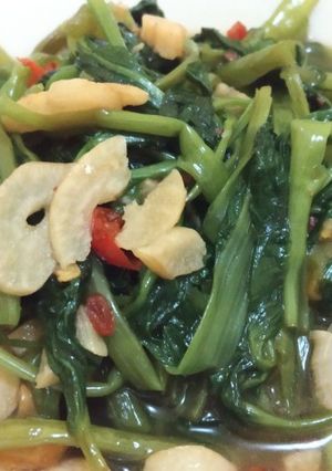 Foto resep Cah Kangkung Terasi