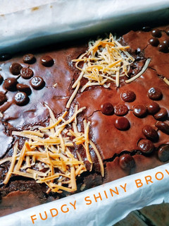 Foto resep Fudgy Shiny Brownies