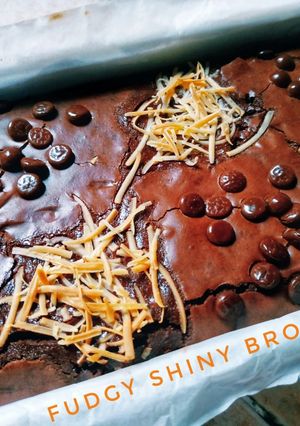 Foto resep Fudgy Shiny Brownies