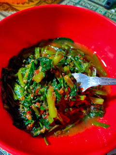 Foto resep Tumis kangkung Pedas