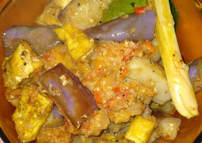 Resep Terong tahu rica rica oleh Ummu Adit - Cookpad