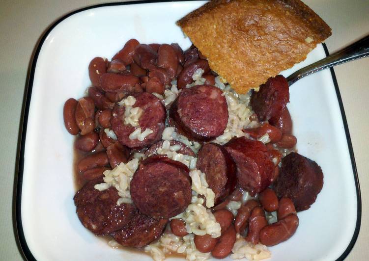 Simple Way to Prepare Homemade Diva’s Red Beans and Rice