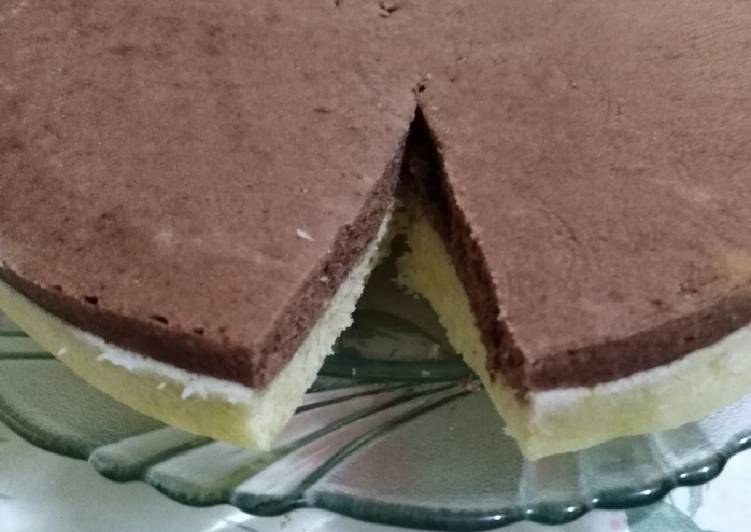 Bolu Coklat Keju (2 telur)