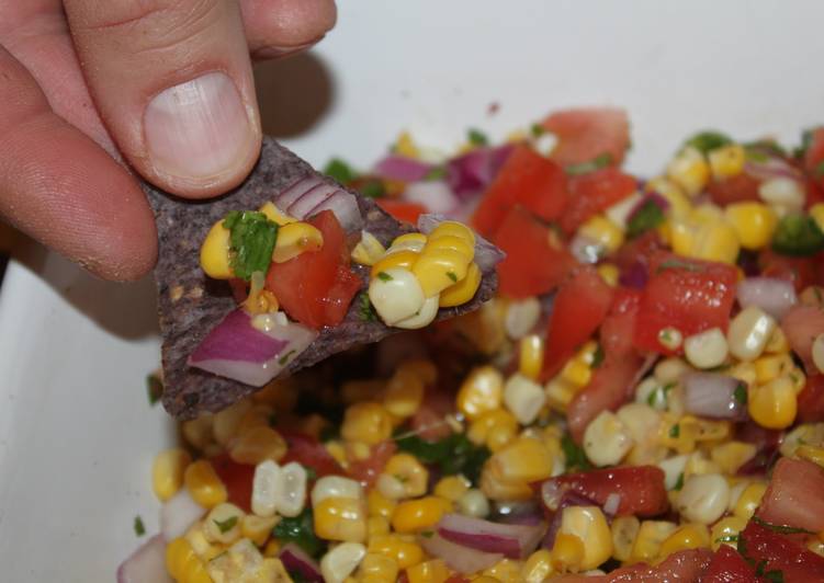 Easiest Way to Make Award-winning Easy Corn Salsa