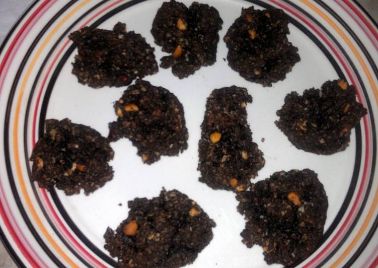 Recipe of Favorite chocolate peanut butter oatmeal cookies