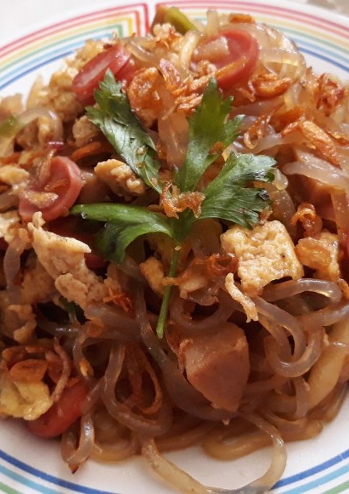 Foto resep Mie shirataki sosis bakso