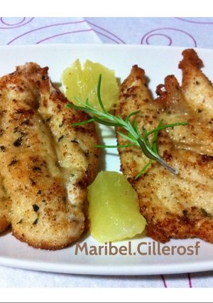 Foto principal de Pechugas de pollo a la plancha, ligeramente empanadas