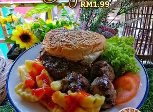 Gambar Burger Prosperity Ala McD