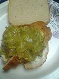 Dill pickle chicken sandwiches