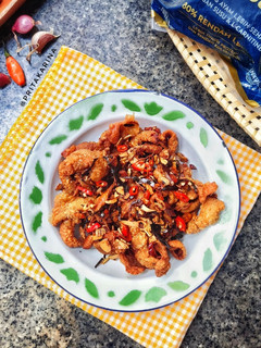 Foto resep Kulit Ayam Crispy Cabe Garam