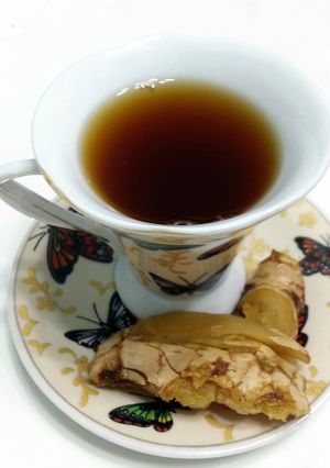 A picture of Ginger Drink For Flu And Flatulent Remedy.