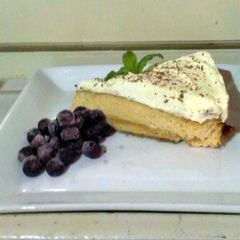 A picture of Coruba Caramel Cheesecake.