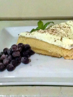 A picture of Coruba Caramel Cheesecake.