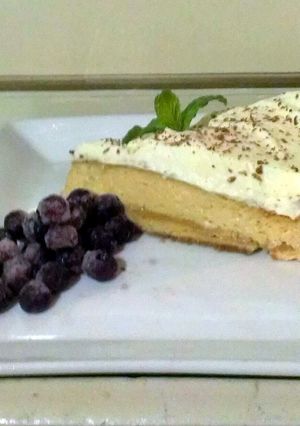A picture of Coruba Caramel Cheesecake.
