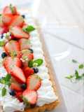 Cheese Custard Fruit Tart