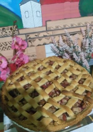 Una foto de Tarta de manzana