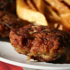 A picture of Bulgarian Style Meat Balls.