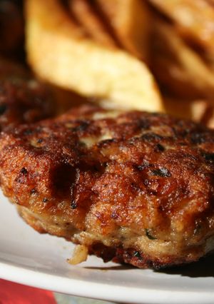 A picture of Bulgarian Style Meat Balls.