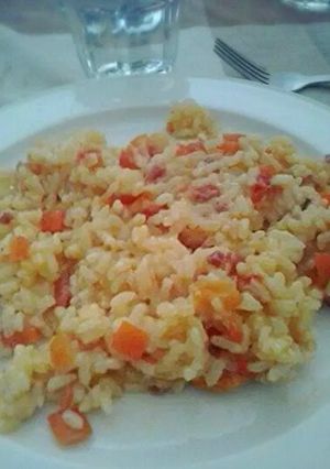A picture of Delicious cheesey rice.