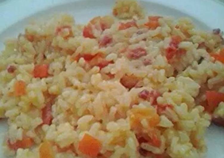 Step-by-Step Guide to Prepare Perfect Delicious cheesey rice