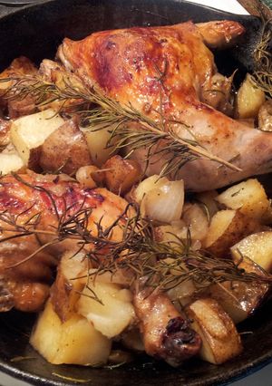 A picture of Rosemary Chicken.
