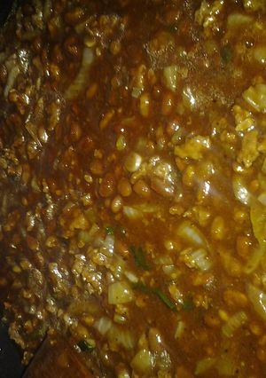 A picture of Ultimate baked beans.