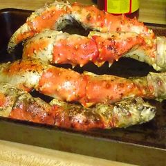 A picture of Fire Garlic Butter Colossal Crab!.