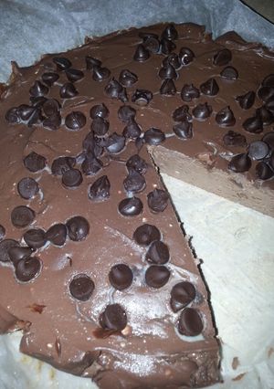 A picture of Protein cheese cake.