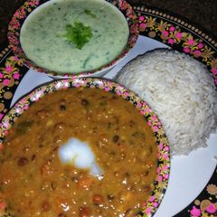 A picture of Black chana.