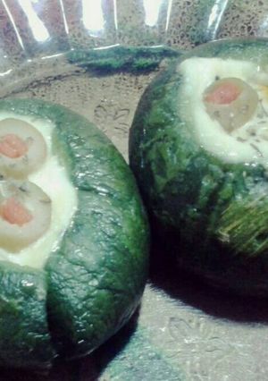 Una foto de Zapallitos rellenos