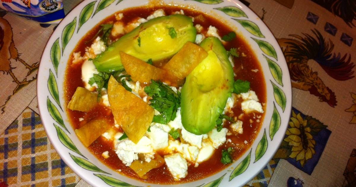 Sopa Azteca Receta De Roxanabeatrizj8425@hotmail.com- Cookpad