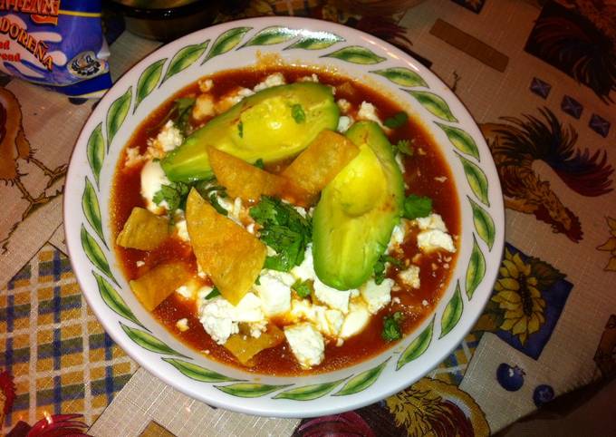 Sopa Azteca Receta De Roxanabeatrizj8425@hotmail.com- Cookpad