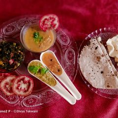 Desi thaali A picture of Desi thaali.