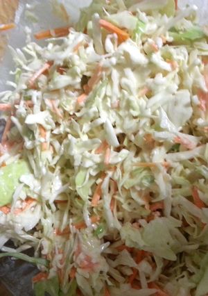 A picture of Coleslaw.