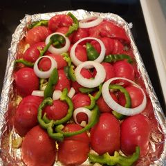 A picture of Tomato Sauce for the freezer!.