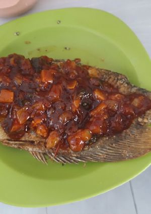 Foto resep Ikan Gurame Asem Manis Nanas