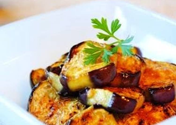 Easiest Way to Prepare Speedy Eggplants Marinated in Olive Oil and Ginger