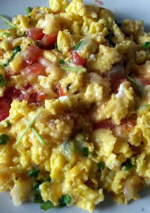 A picture of Southwest Scrambled Eggs.